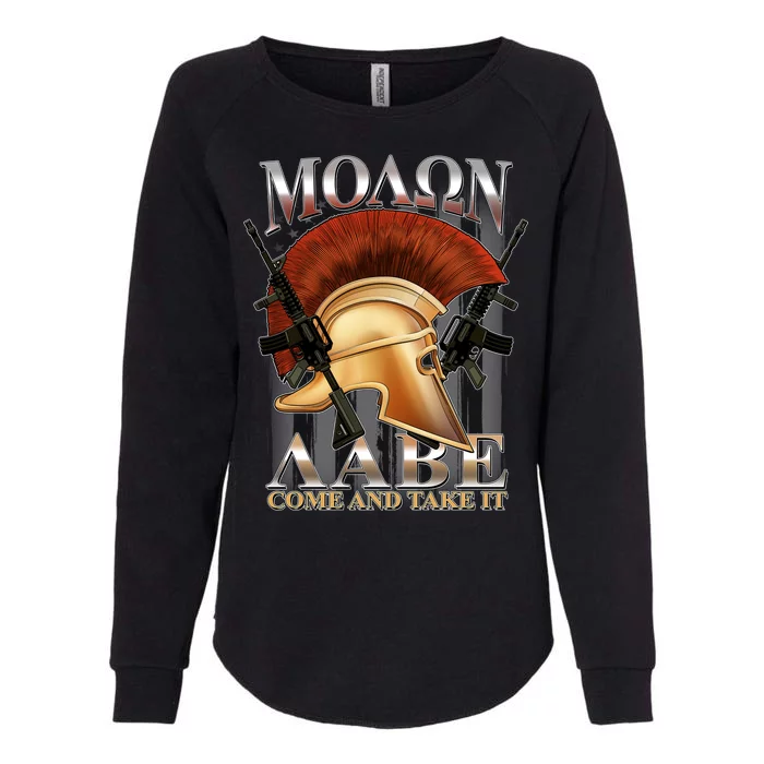 ΜΟΛΩΝ ΛΑΒΕ Come And Take It Womens California Wash Sweatshirt