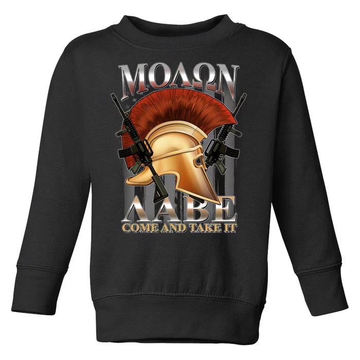 ΜΟΛΩΝ ΛΑΒΕ Come And Take It Toddler Sweatshirt