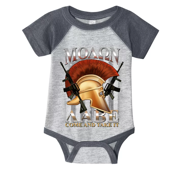 ΜΟΛΩΝ ΛΑΒΕ Come And Take It Infant Baby Jersey Bodysuit