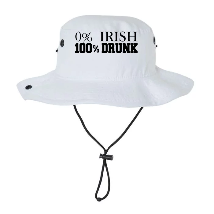 0% Irish 100% Drunk St. Patrick's Day Legacy Cool Fit Booney Bucket Hat