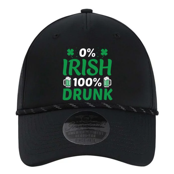 0 Irish 100 Percent Drunk Funny St Pattys Day Performance The Dyno Cap