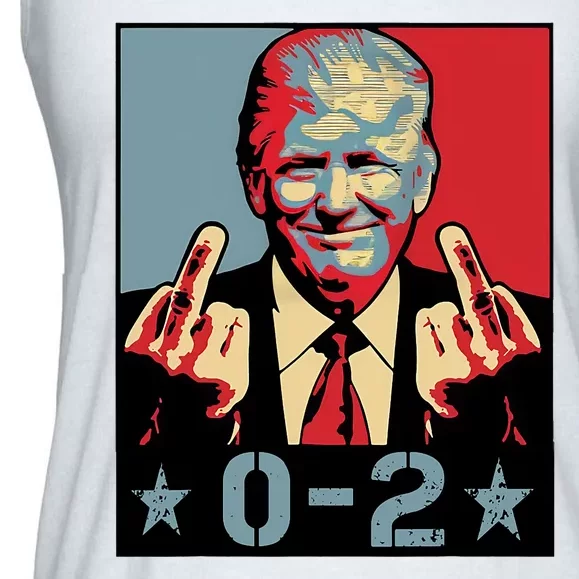 0 2 Funny Trump 2024 Ladies Essential Flowy Tank