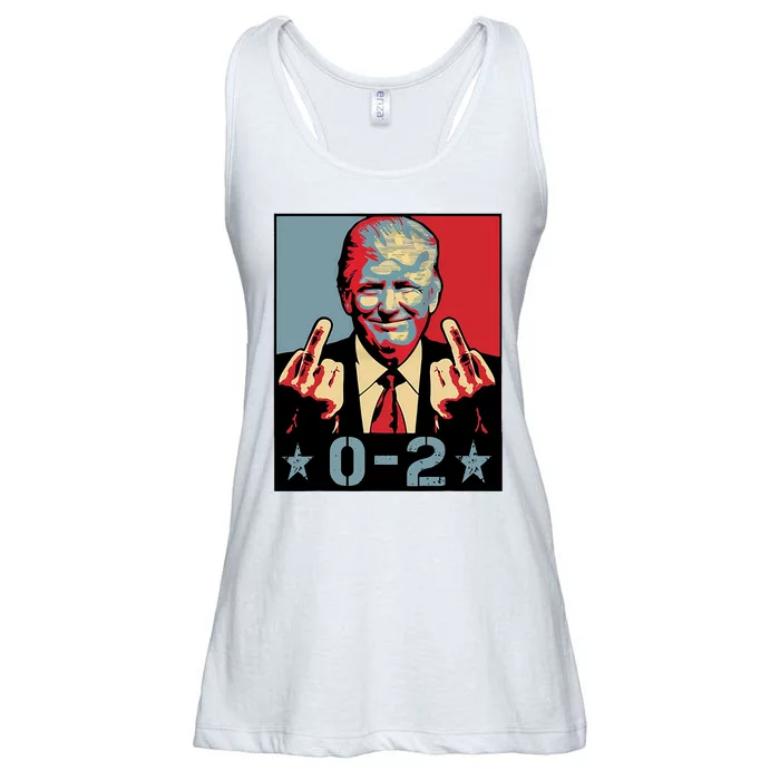 0 2 Funny Trump 2024 Ladies Essential Flowy Tank