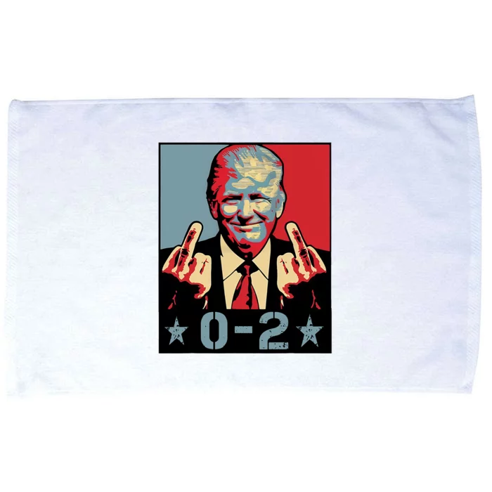 0 2 Funny Trump 2024 Microfiber Hand Towel