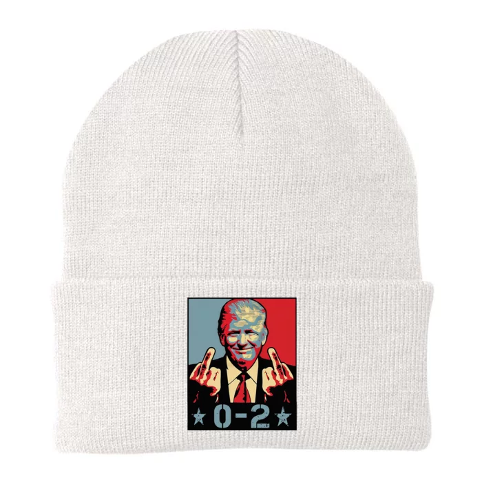 0 2 Funny Trump 2024 Knit Cap Winter Beanie