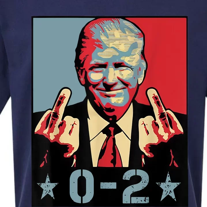 0 2 Funny Trump 2024 Trump 2024 For President Sueded Cloud Jersey T-Shirt