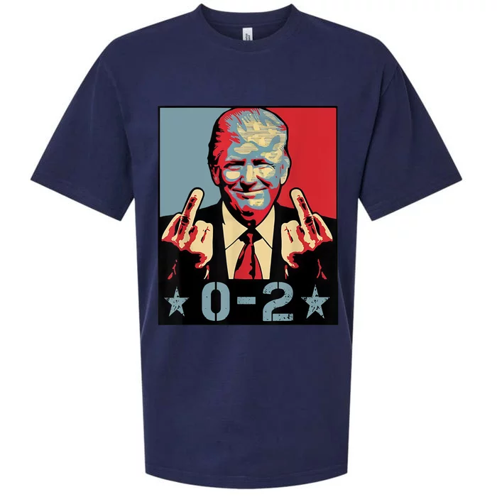 0 2 Funny Trump 2024 Trump 2024 For President Sueded Cloud Jersey T-Shirt