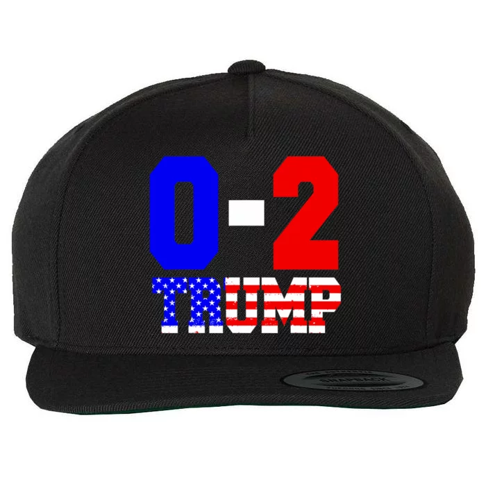 0 2 Trump 2024 Voting Trump For 47th President Wool Snapback Cap