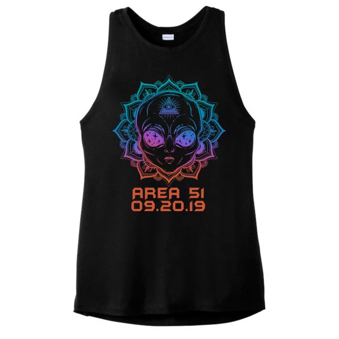 09.20.19 Area 51 Ladies Tri-Blend Wicking Tank