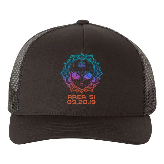 09.20.19 Area 51 Yupoong Adult 5-Panel Trucker Hat