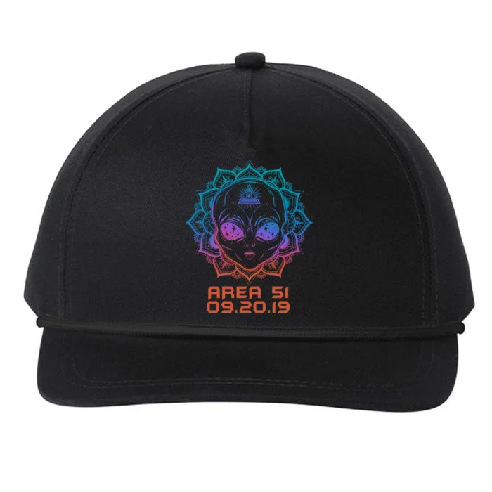 09.20.19 Area 51 Snapback Five-Panel Rope Hat