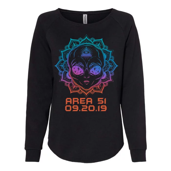 09.20.19 Area 51 Womens California Wash Sweatshirt