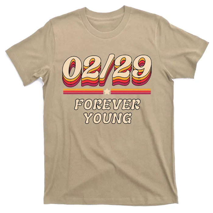 0229 February Leap Year Forever Young Vintage Birthday 2902 T-Shirt