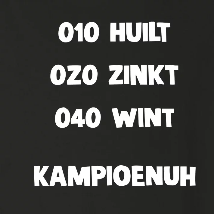 010 Huilt 020 Zinkt 040 Wint Kampioenuh Toddler Long Sleeve Shirt