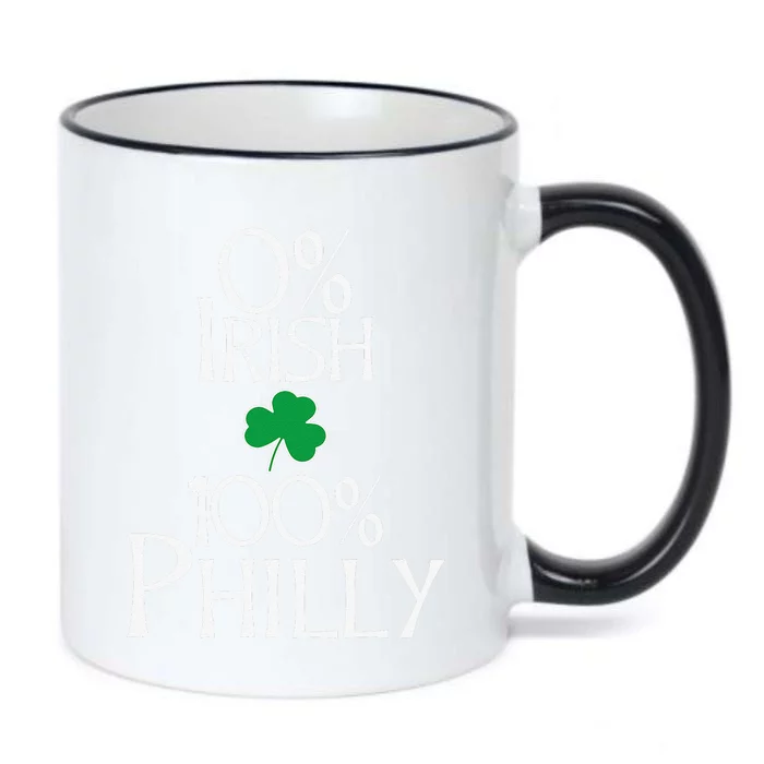 0 Irish 100 Philly St. Patrick Day Black Color Changing Mug