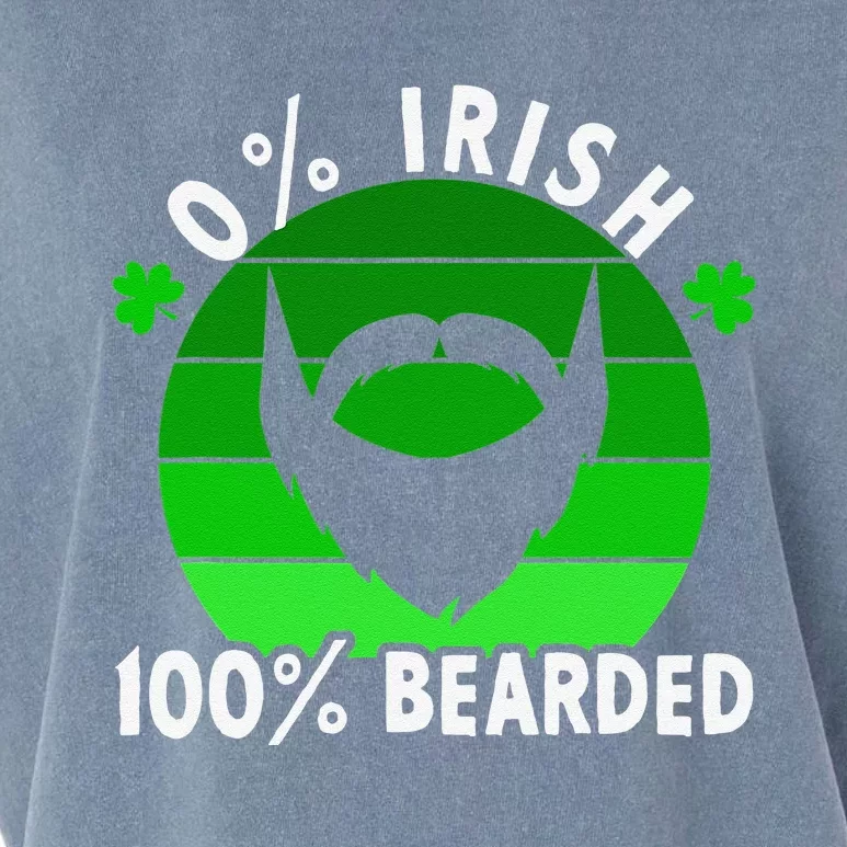 0 Irish 100 Bearded Funny St Patricks Day Gift Garment-Dyed Women's Muscle Tee