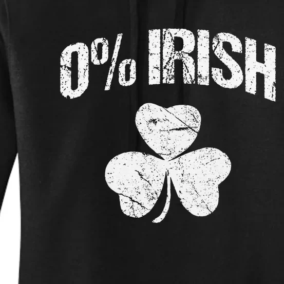 0 Irish Saint Patrick's Day Women's Pullover Hoodie