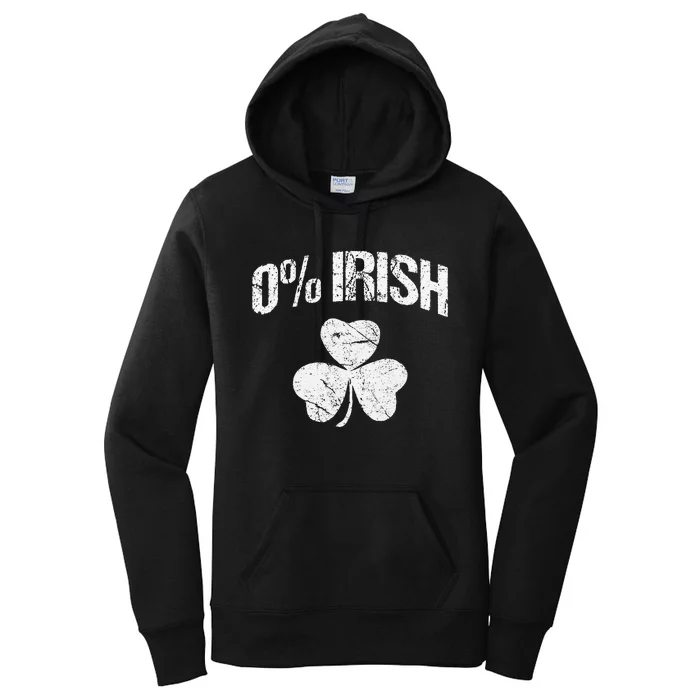 0 Irish Saint Patrick's Day Women's Pullover Hoodie