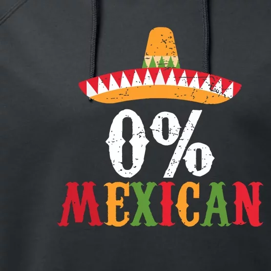 0 Mexican Cinco De Mayo Fiesta Sombrero Funny Performance Fleece Hoodie