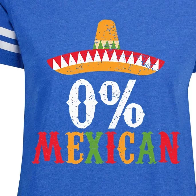 0 Mexican Cinco De Mayo Fiesta Sombrero Enza Ladies Jersey Football T-Shirt