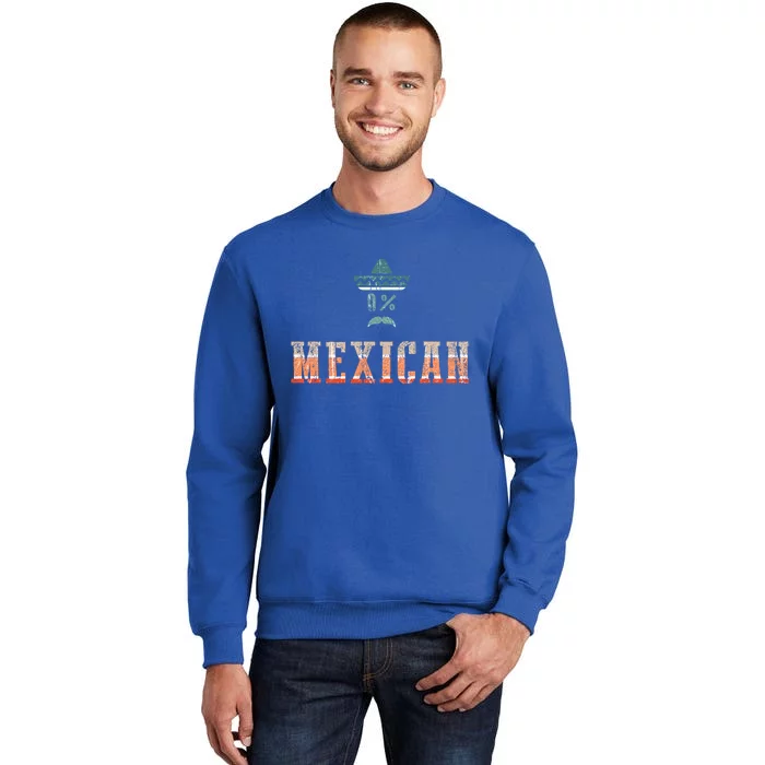 0% Mexican Cinco De Mayo Cinco De O Costume Cool Gift Sweatshirt