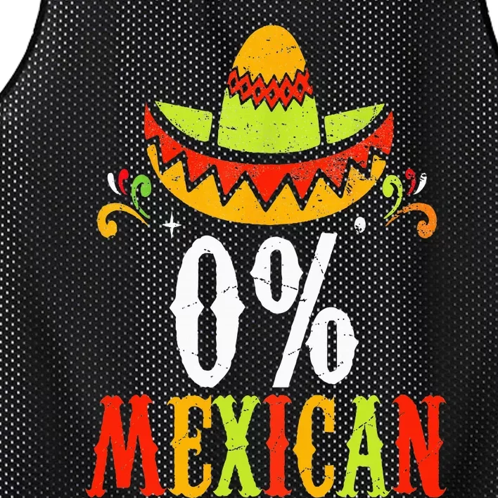 0 Mexican Cinco De Mayo Fiesta Sombrero Mesh Reversible Basketball Jersey Tank