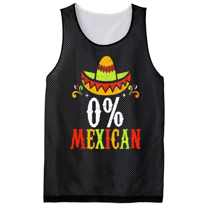 0 Mexican Cinco De Mayo Fiesta Sombrero Mesh Reversible Basketball Jersey Tank