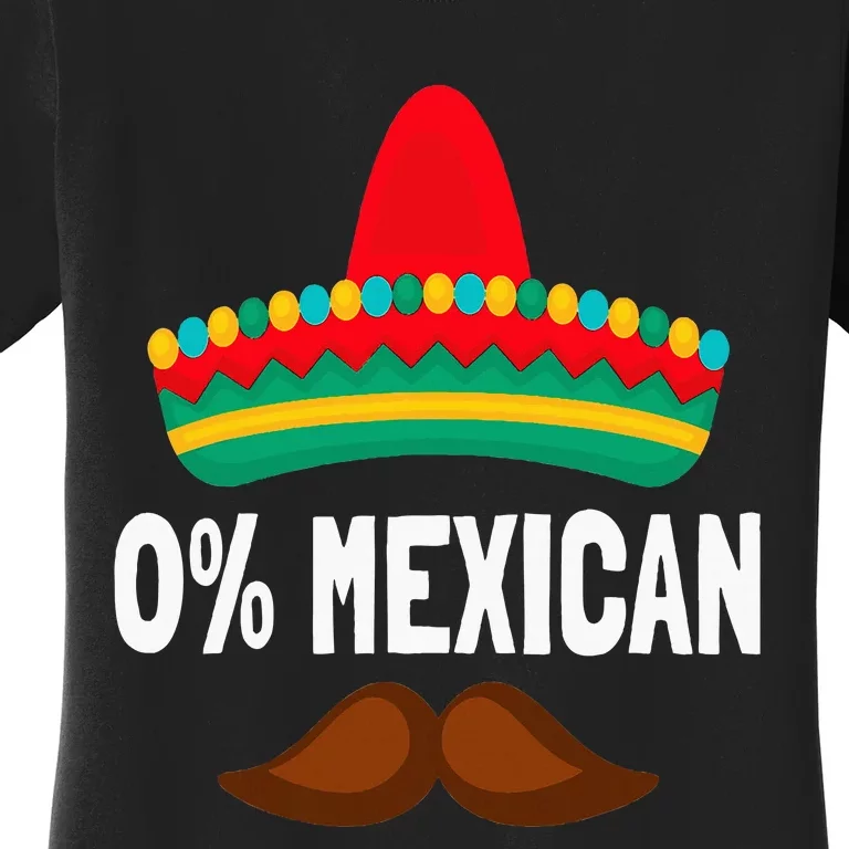 0 Mexican Cinco De Mayo Fiesta Sombrero Women's T-Shirt