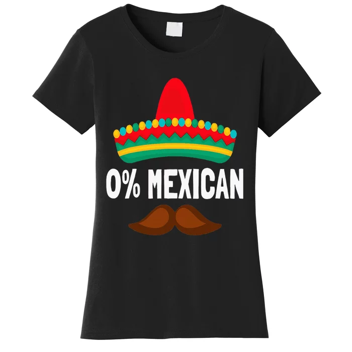 0 Mexican Cinco De Mayo Fiesta Sombrero Women's T-Shirt