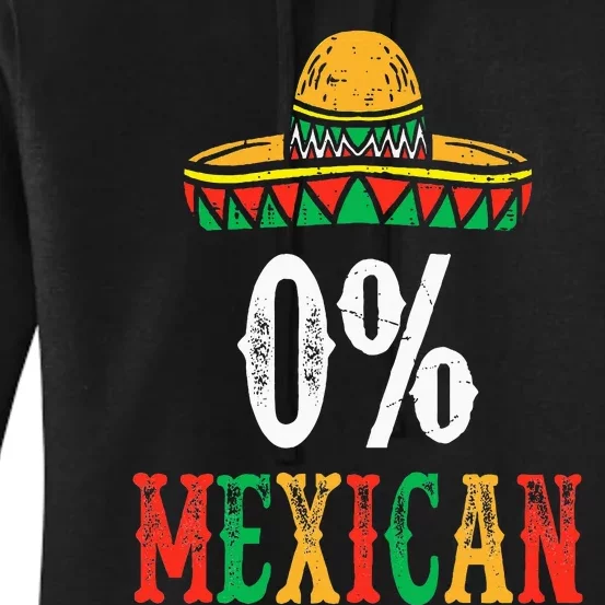 0 Mexican Cinco De Mayo Fiesta Sombrero Women's Pullover Hoodie