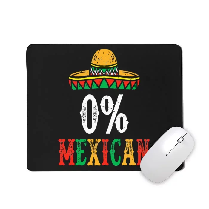 0 Mexican Cinco De Mayo Fiesta Sombrero Mousepad