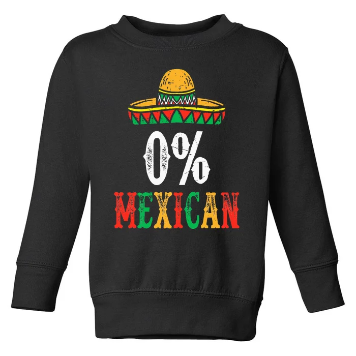 0 Mexican Cinco De Mayo Fiesta Sombrero Toddler Sweatshirt