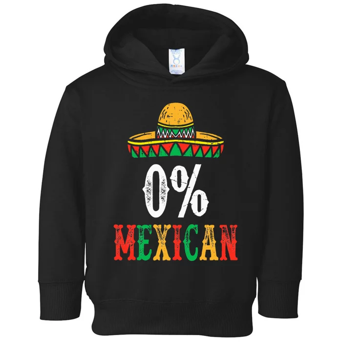 0 Mexican Cinco De Mayo Fiesta Sombrero Toddler Hoodie