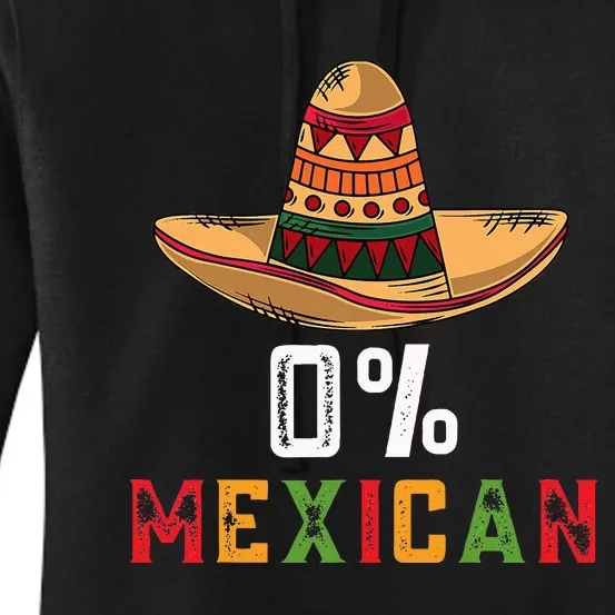 0 Mexican Cinco De Mayo Fiesta Sombrero Funny Women's Pullover Hoodie