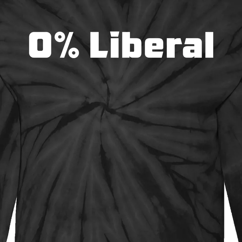 0 Percent Liberal Tie-Dye Long Sleeve Shirt