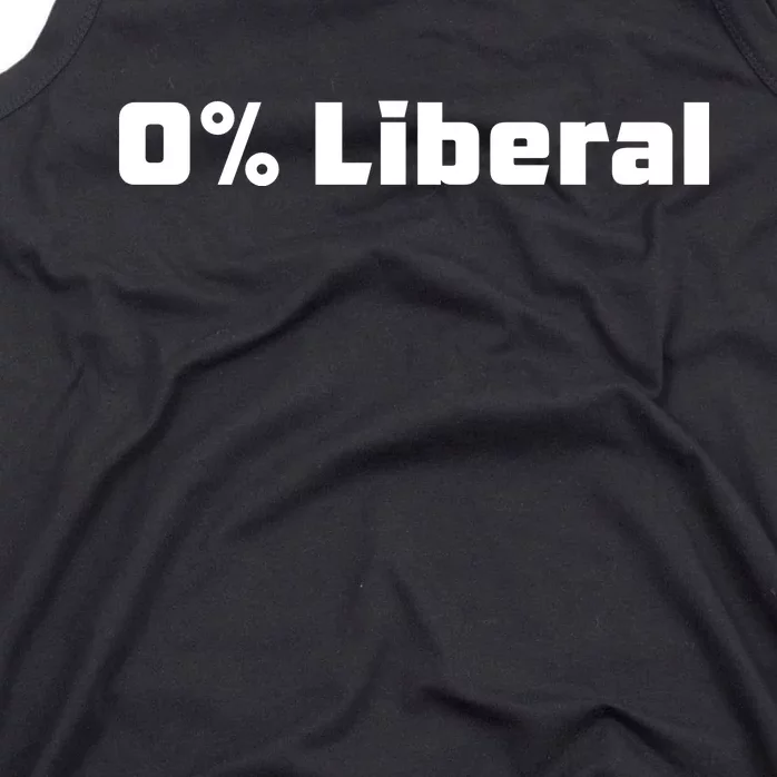 0 Percent Liberal Tank Top