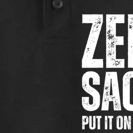 0 Sacks Put It On At Dry Zone Grid Performance Polo