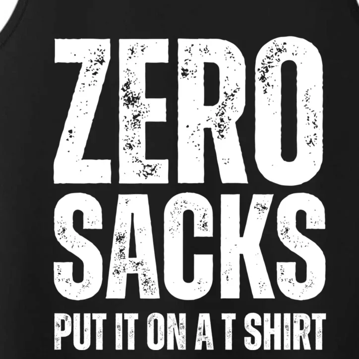 0 Sacks Put It On At Performance Tank