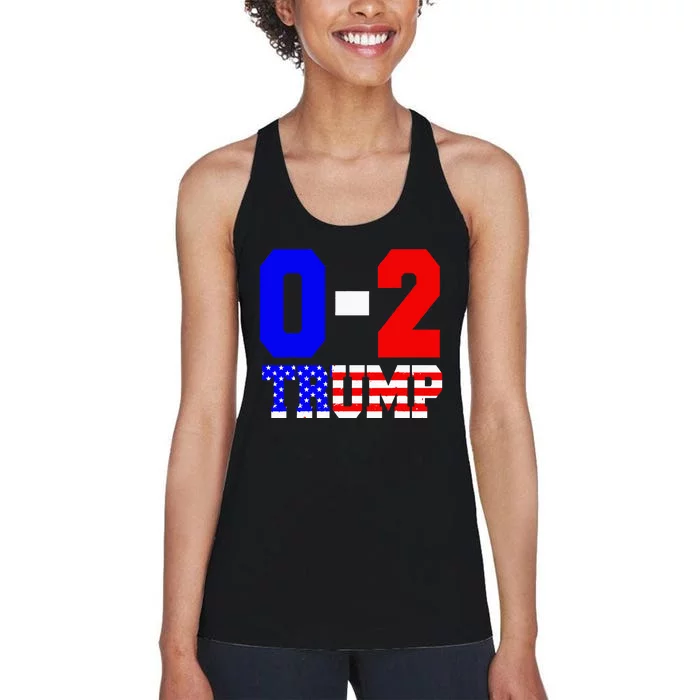 02 Trump 2024 Voting Trump For 47th President Women's Racerback Tank