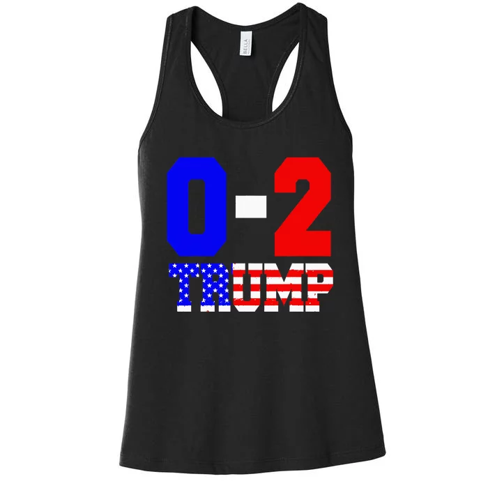 02 Trump 2024 Voting Trump For 47th President Women's Racerback Tank