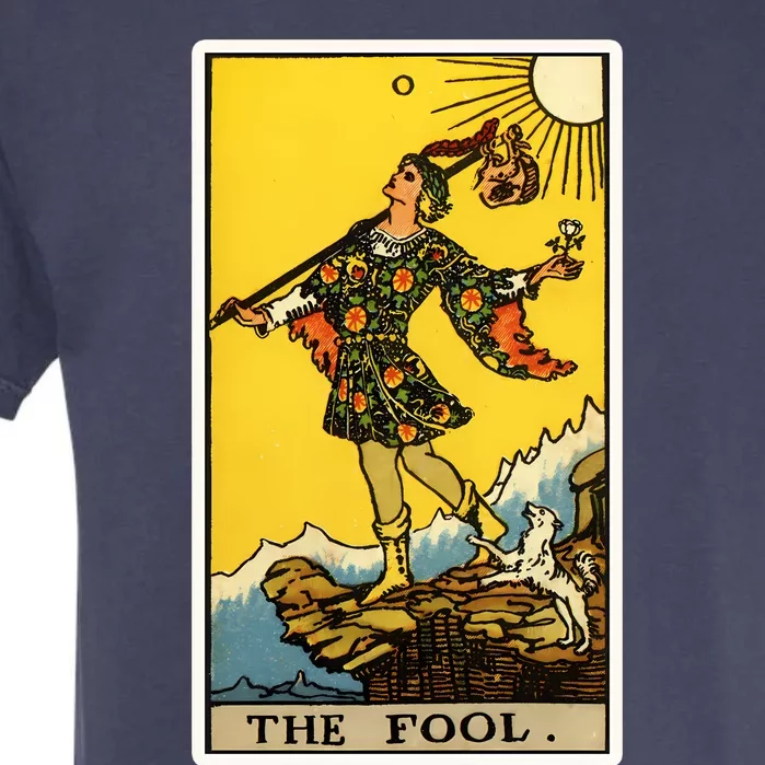 0. The Fool Tarot Card Garment-Dyed Heavyweight T-Shirt