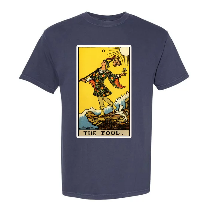 0. The Fool Tarot Card Garment-Dyed Heavyweight T-Shirt