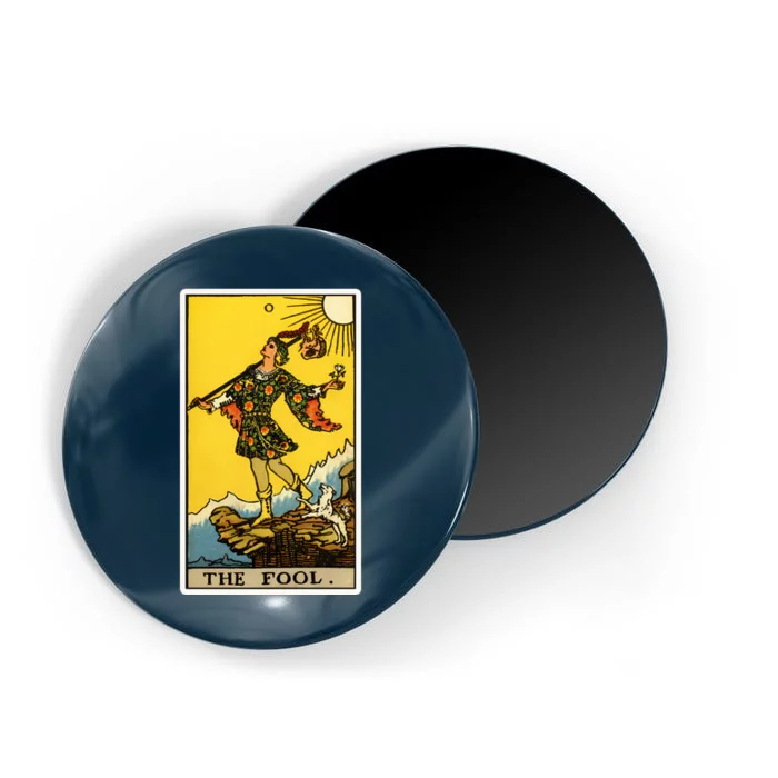 0. The Fool Tarot Card Magnet