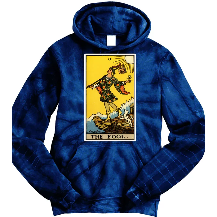 0. The Fool Tarot Card Tie Dye Hoodie