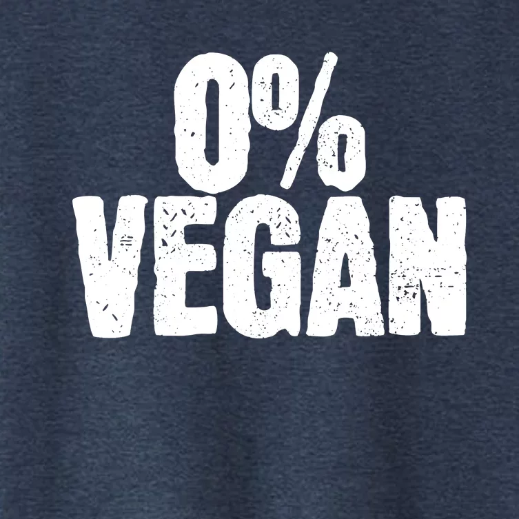 0 Vegan Shirts Meat Lover Chef BBQ Funny Women's Crop Top Tee