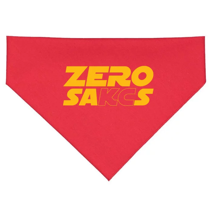 0 Zero Sacks Put It On A F**cking USA-Made Doggie Bandana