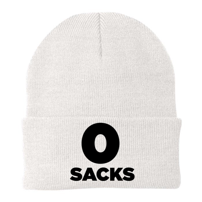 0 Zero Sacks Put It On A F**cking Front & Back Knit Cap Winter Beanie