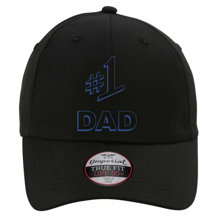 #1 Dad Number One Logo The Original Performance Cap