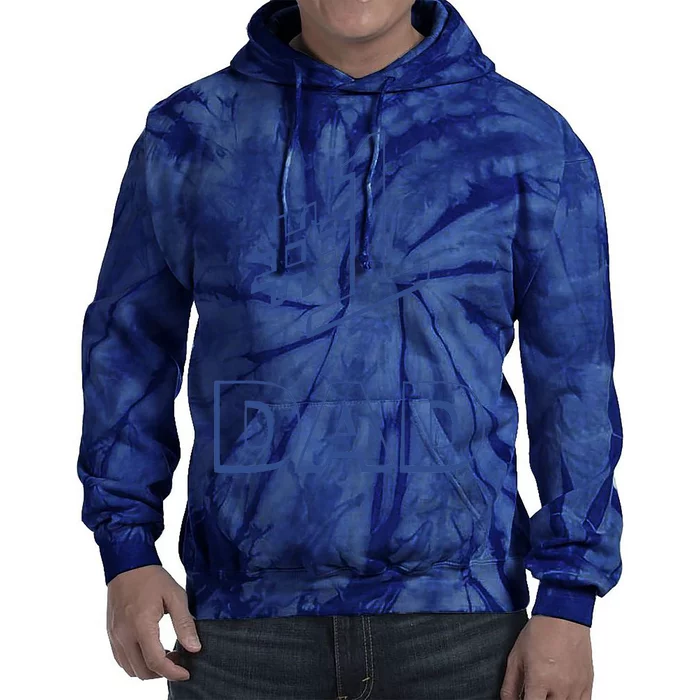 #1 Dad Number One Logo Tie Dye Hoodie