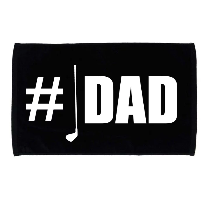 #1 Golf Dad Microfiber Hand Towel